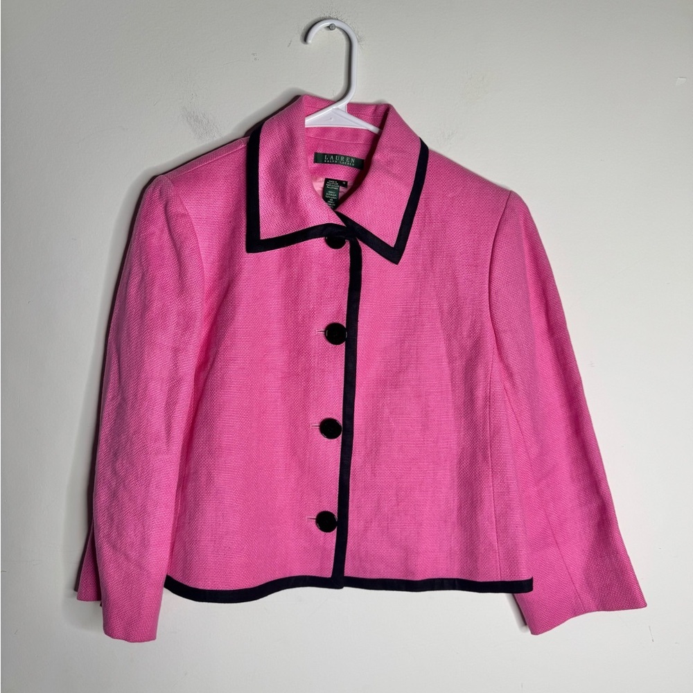 Lauren Ralph Lauren 100% linen blazer - Picture 2 of 10